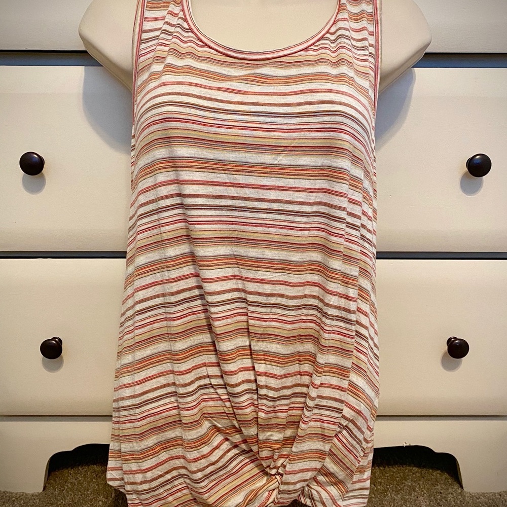 Striped Max Studio Tank Top